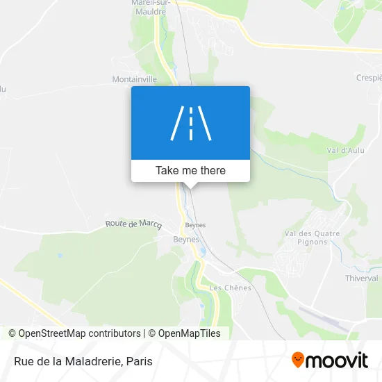 Rue de la Maladrerie map