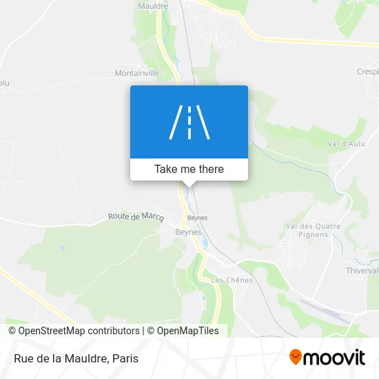 Rue de la Mauldre map