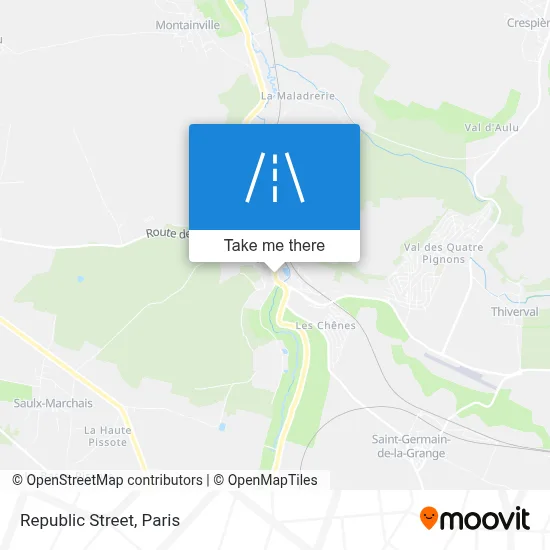 Rue de la République map