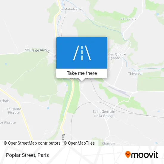 Rue Des Peupliers map