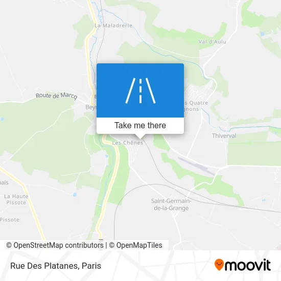 Rue Des Platanes map