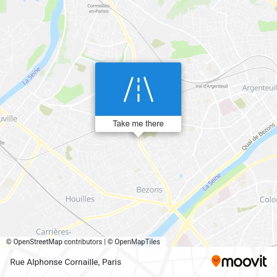 Rue Alphonse Cornaille map