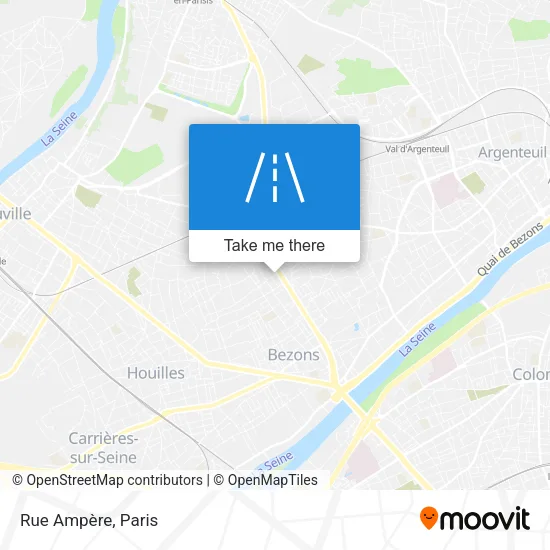 Rue Ampère map