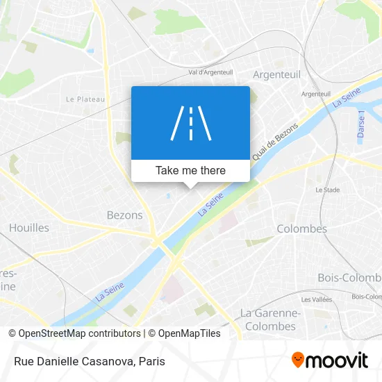 Rue Danielle Casanova map