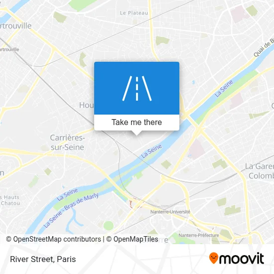 Rue de la Rivière map