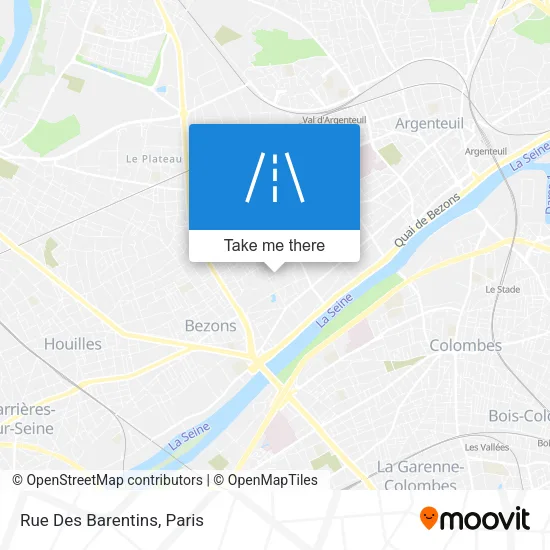 Rue Des Barentins map