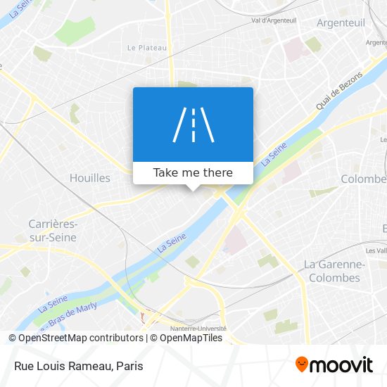 Rue Louis Rameau map