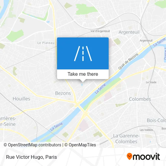 Rue Victor Hugo map