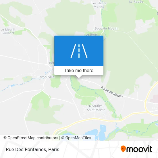 Rue Des Fontaines map