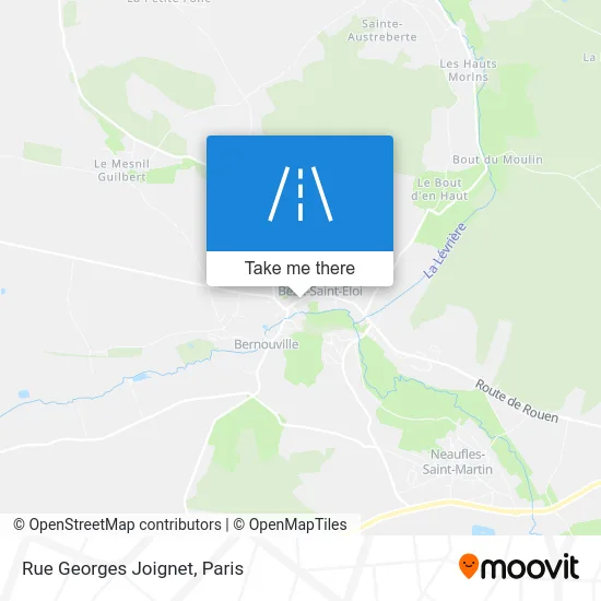 Rue Georges Joignet map