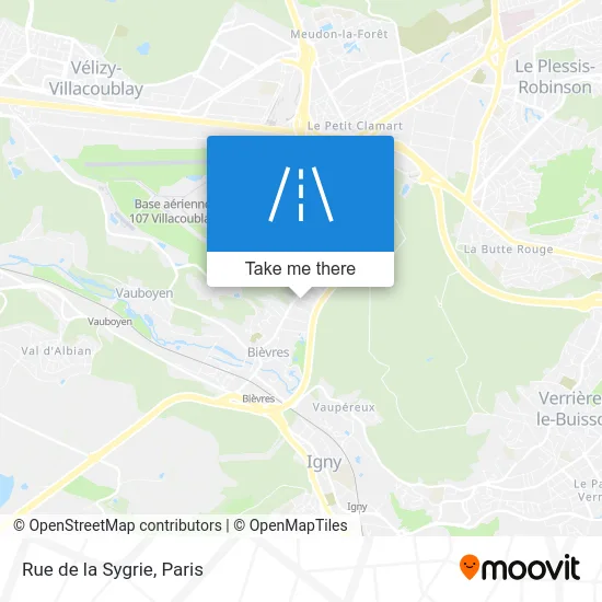 Rue de la Sygrie map