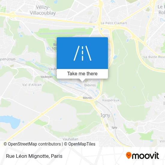 Rue Léon Mignotte map