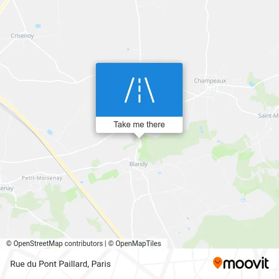 Rue du Pont Paillard map