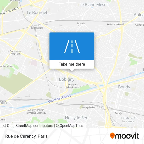 Rue de Carency map