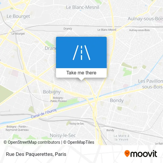 Rue Des Paquerettes map