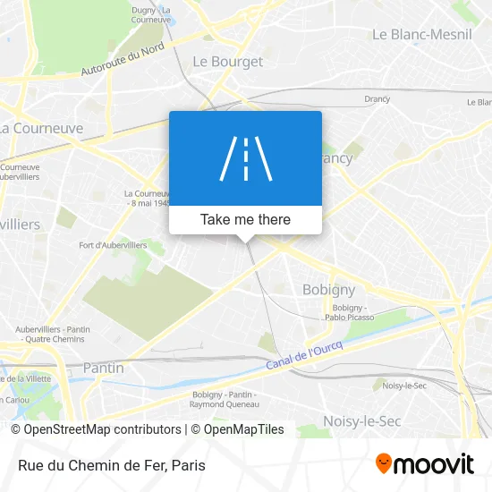 Rue du Chemin de Fer map