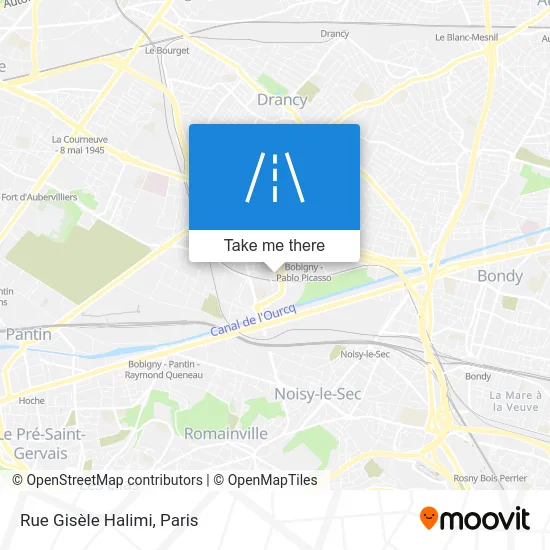 Rue Gisèle Halimi map