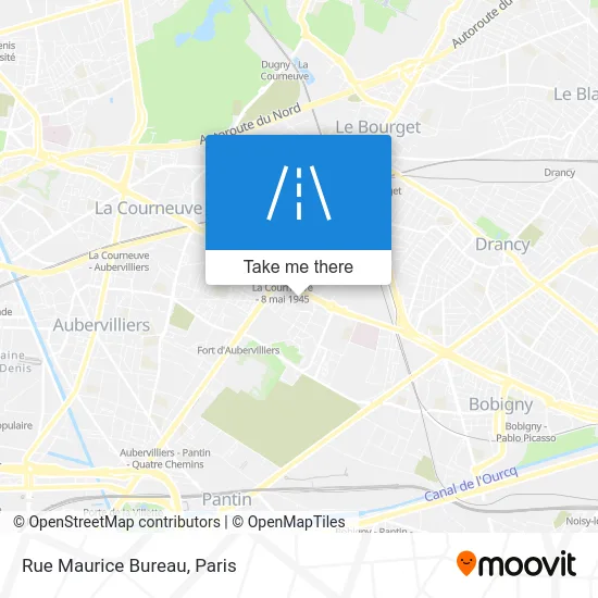 Rue Maurice Bureau map