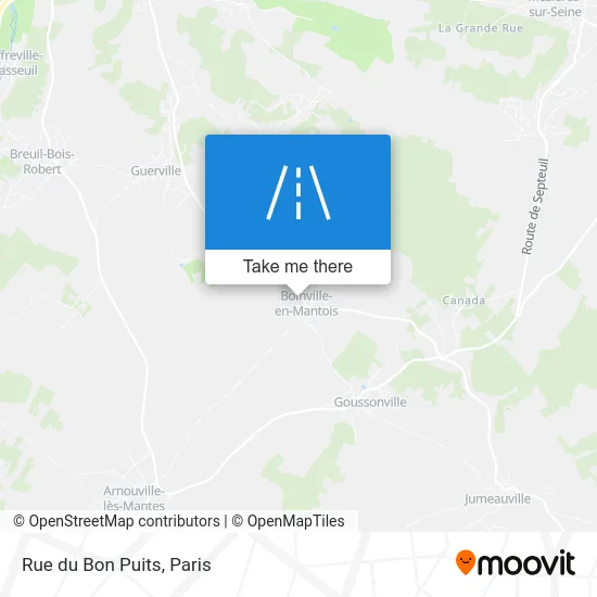 Rue du Bon Puits map