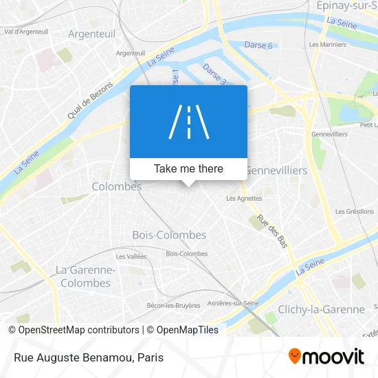 Rue Auguste Benamou map