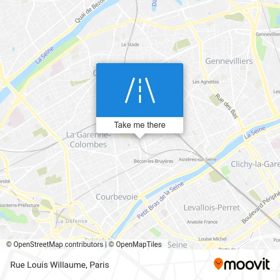 Rue Louis Willaume map