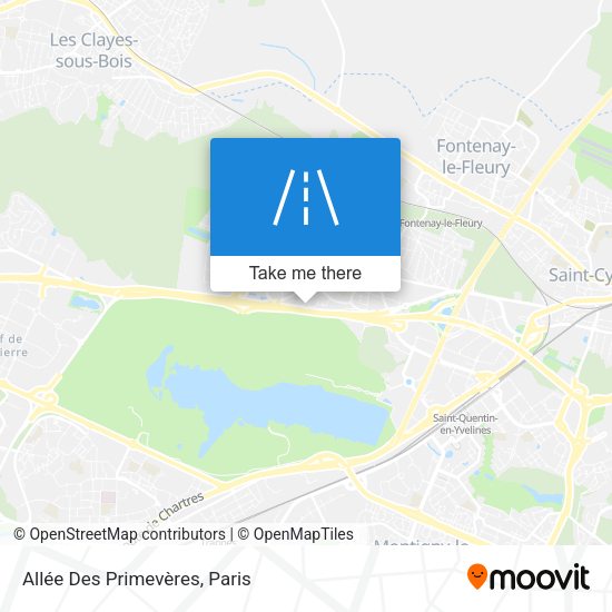 Allée Des Primevères map