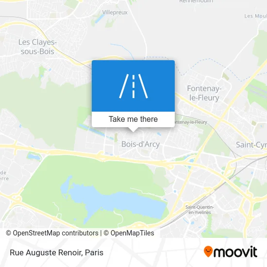 Rue Auguste Renoir map