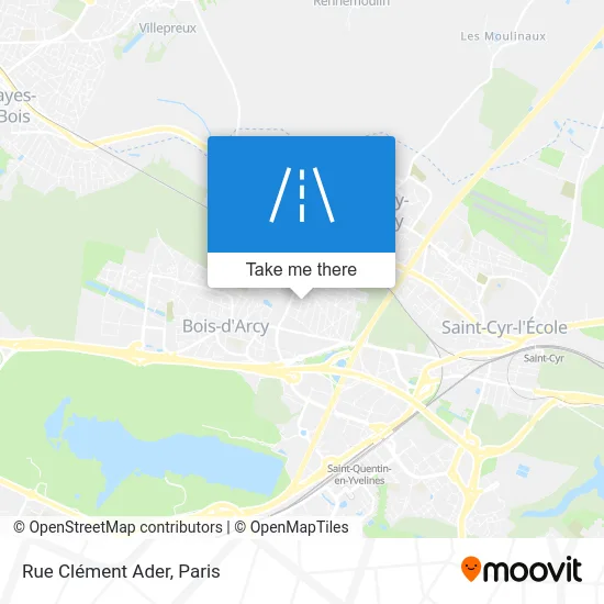 Rue Clément Ader map