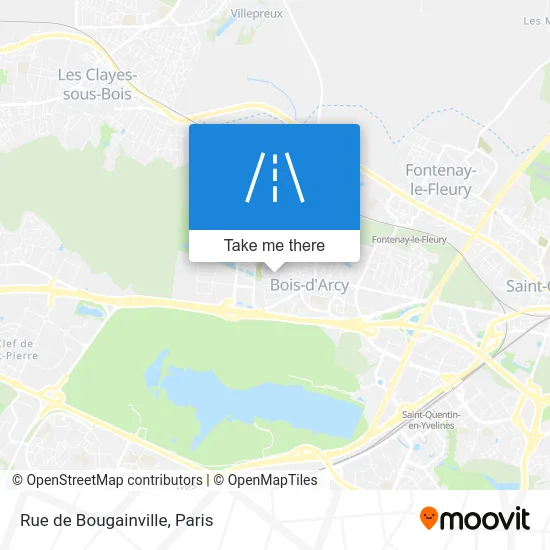 Rue de Bougainville map