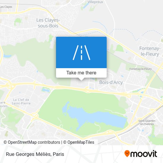 Rue Georges Méliès map