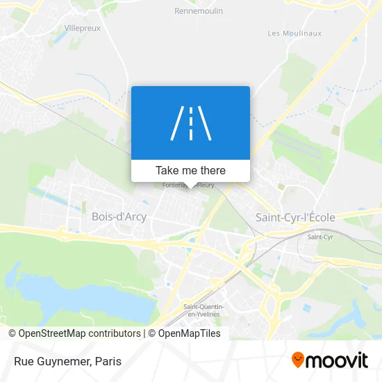 Rue Guynemer map