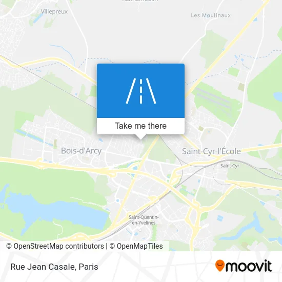 Rue Jean Casale map