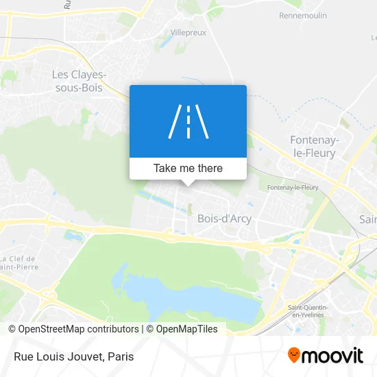 Rue Louis Jouvet map
