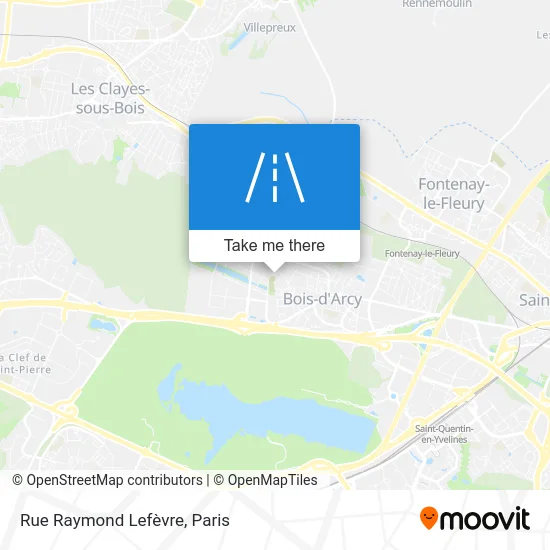 Rue Raymond Lefèvre map