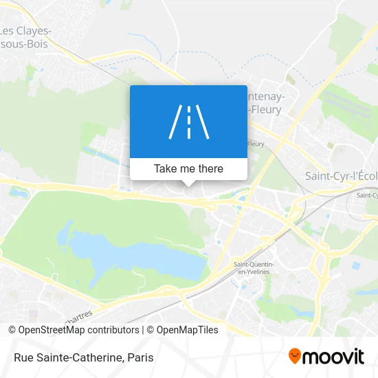 Rue Sainte-Catherine map