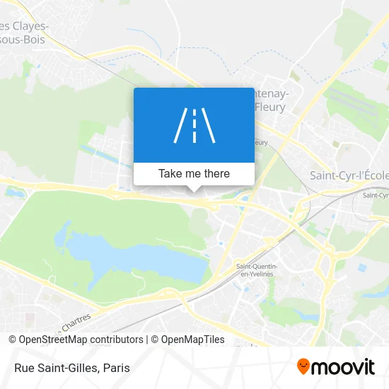 Rue Saint-Gilles map