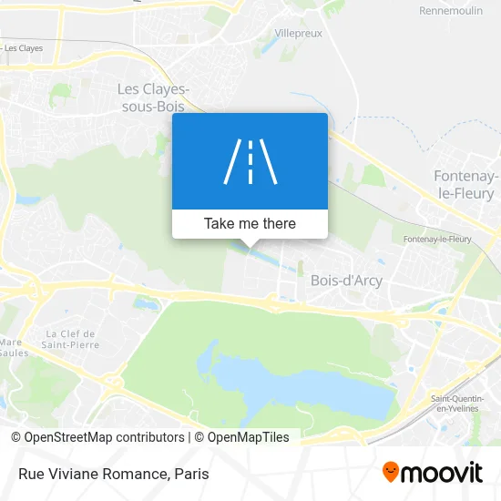 Rue Viviane Romance map