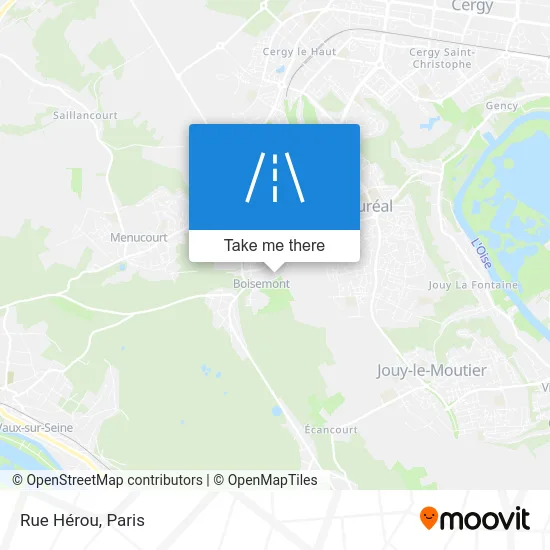 Rue Hérou map