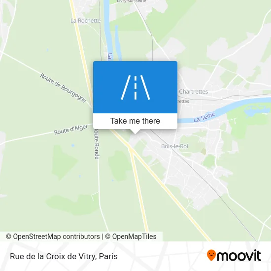 Rue de la Croix de Vitry map
