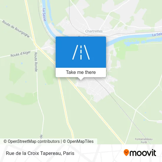 Rue de la Croix Tapereau map