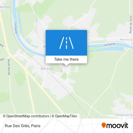 Rue Des Grès map