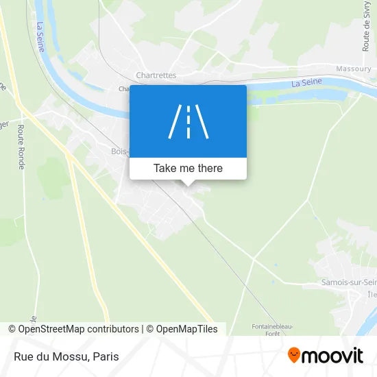 Rue du Mossu map
