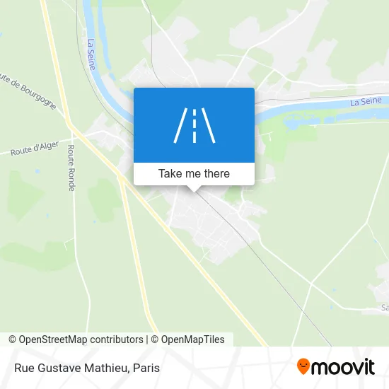 Rue Gustave Mathieu map