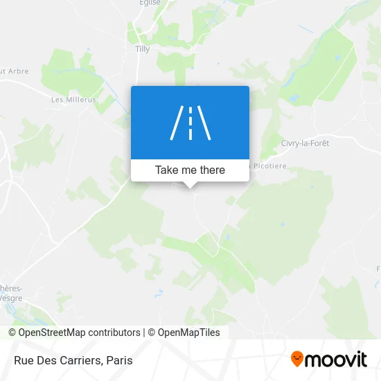 Rue Des Carriers map