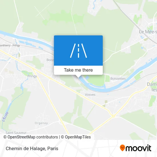 Chemin de Halage map