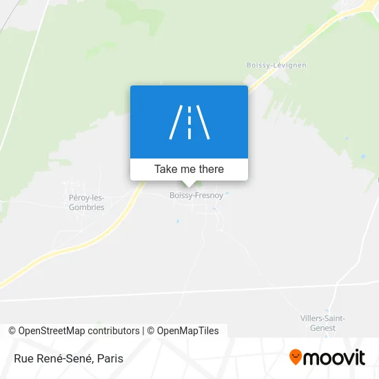 Rue René-Sené map