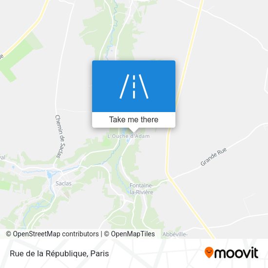 Rue de la République map