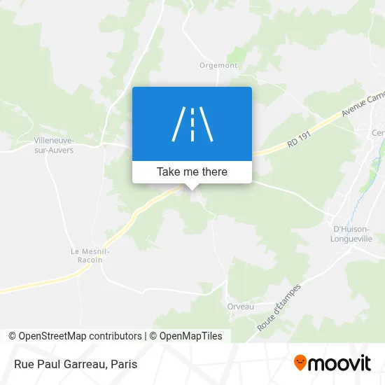 Rue Paul Garreau map