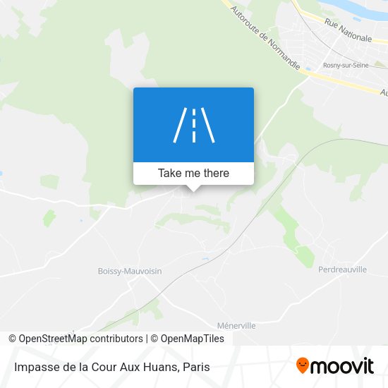 Impasse de la Cour Aux Huans map