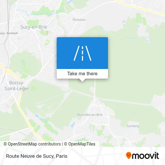Route Neuve de Sucy map